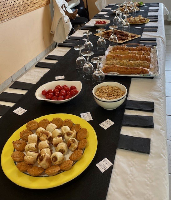 Buffet du vernissage