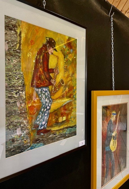 Peintures réalisées par les membres de l'AAV