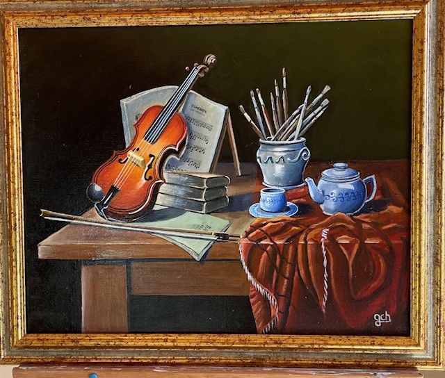 Peintures réalisées par les membres de l'AAV