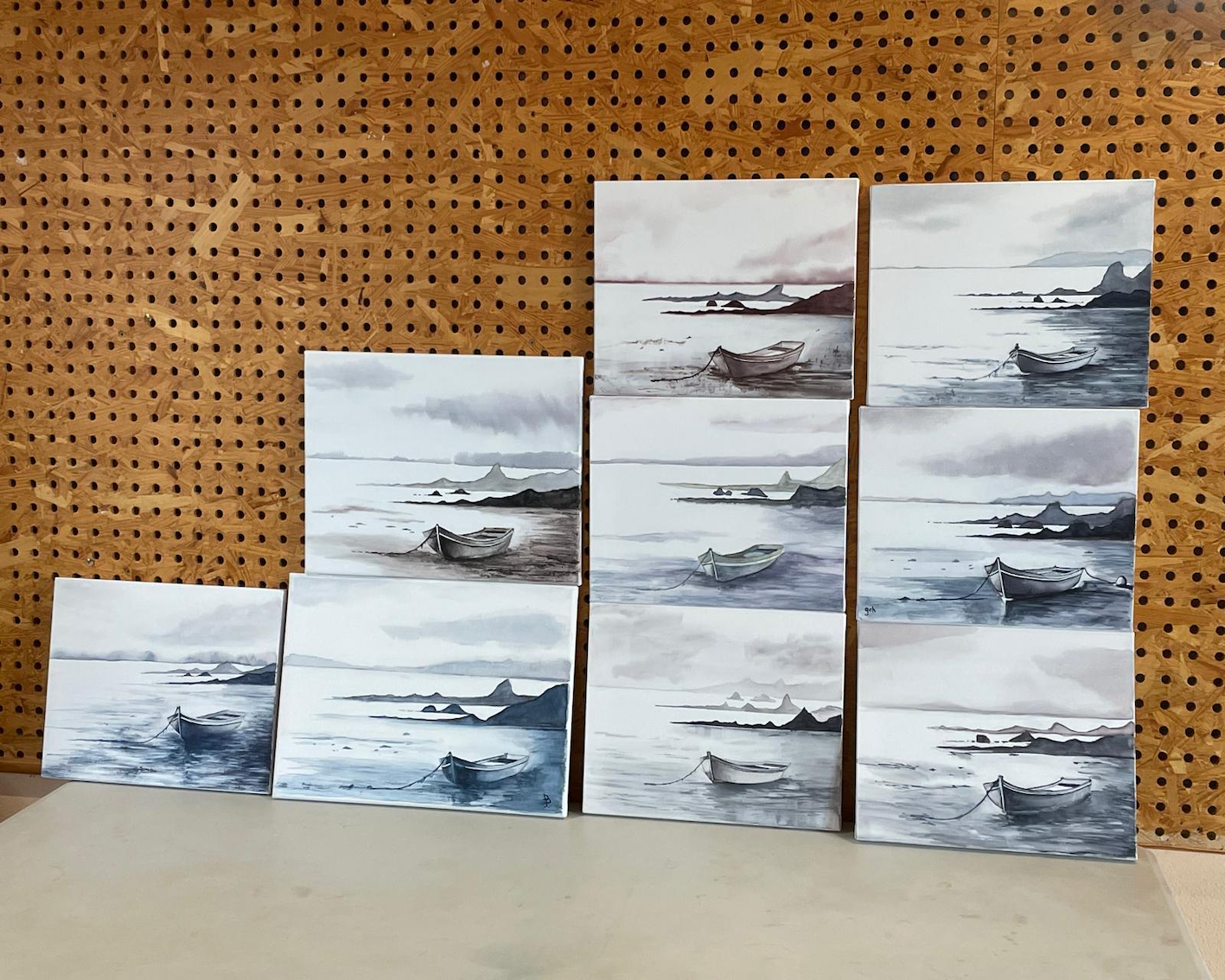 Stage aquarelle sur toile O2/2025